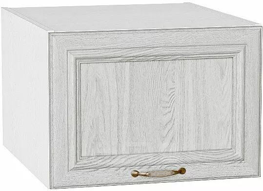 Шкаф верхний горизонтальный глубокий Шале White Dreamline Белый 358*500*576