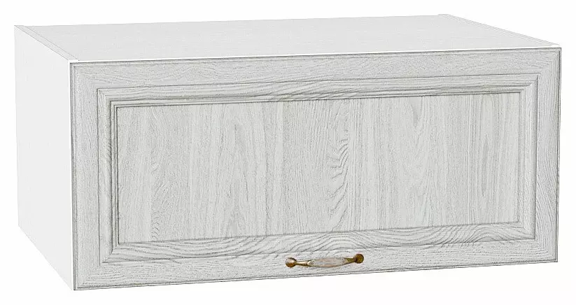 Шкаф верхний горизонтальный глубокий Шале White Dreamline Белый 358*800*576