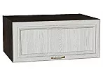 Шкаф верхний горизонтальный глубокий Шале White Dreamline Венге 358*800*576