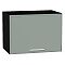 Шкаф верхний горизонтальный Квадро Аквамарин/Graphite 358*500*321