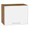 Шкаф верхний горизонтальный Квадро Белый/Дуб Вотан 358*450*321