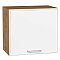 Шкаф верхний горизонтальный Квадро Белый/Дуб Вотан 460*500*321