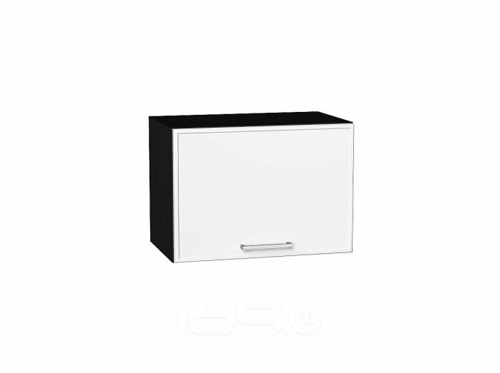 Шкаф верхний горизонтальный Квадро Белый/Graphite 358*500*321