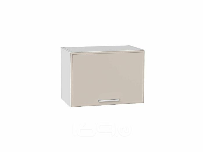Шкаф верхний горизонтальный Квадро Кашемир/Белый 358*500*321