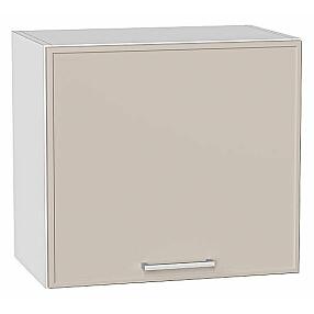 Шкаф верхний горизонтальный Квадро Кашемир/Белый 460*500*321