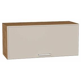 Шкаф верхний горизонтальный Квадро Кашемир/Дуб Вотан 358*800*321