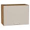 Шкаф верхний горизонтальный Квадро Кашемир/Дуб Вотан 460*600*321
