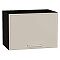 Шкаф верхний горизонтальный Квадро Кашемир/Graphite 358*500*321