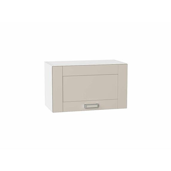 Шкаф верхний горизонтальный Лофт Cream Silk/Белый 358*600*320