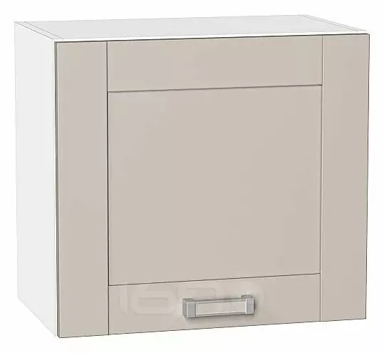 Шкаф верхний горизонтальный Лофт Cream Silk/Белый 460*500*320