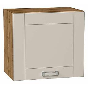 Шкаф верхний горизонтальный Лофт Cream Silk/Дуб Вотан 460*500*320