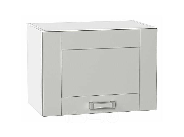 Шкаф верхний горизонтальный Лофт Grey Silk/Белый 358*500*320