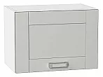 Шкаф верхний горизонтальный Лофт Grey Silk/Белый 358*500*320