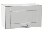 Шкаф верхний горизонтальный Лофт Grey Silk/Белый 358*600*320