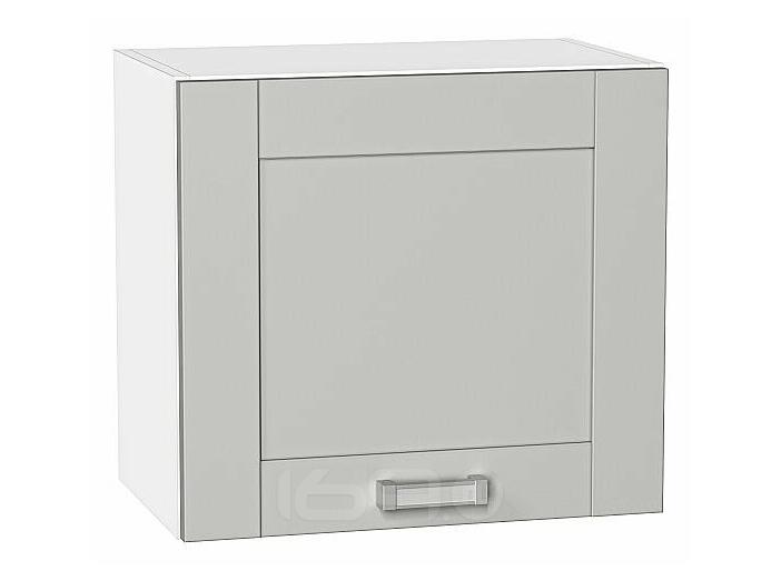 Шкаф верхний горизонтальный Лофт Grey Silk/Белый 460*500*320