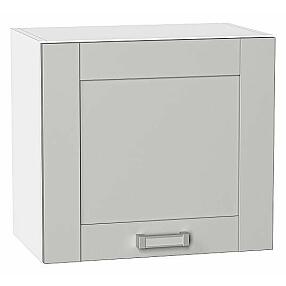 Шкаф верхний горизонтальный Лофт Grey Silk/Белый 460*500*320