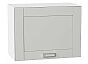 Шкаф верхний горизонтальный Лофт Grey Silk/Белый 460*600*320