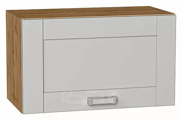 Шкаф верхний горизонтальный Лофт Grey Silk/Дуб Вотан 358*600*320