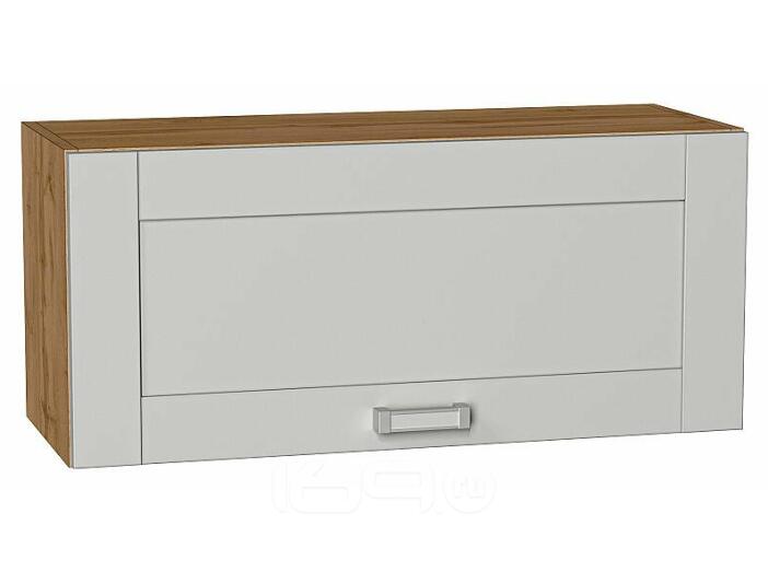 Шкаф верхний горизонтальный Лофт Grey Silk/Дуб Вотан 358*800*320