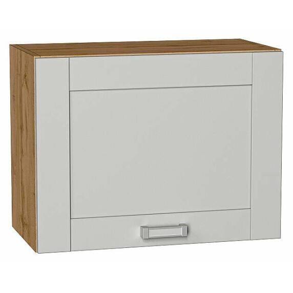 Шкаф верхний горизонтальный Лофт Grey Silk/Дуб Вотан 460*600*320