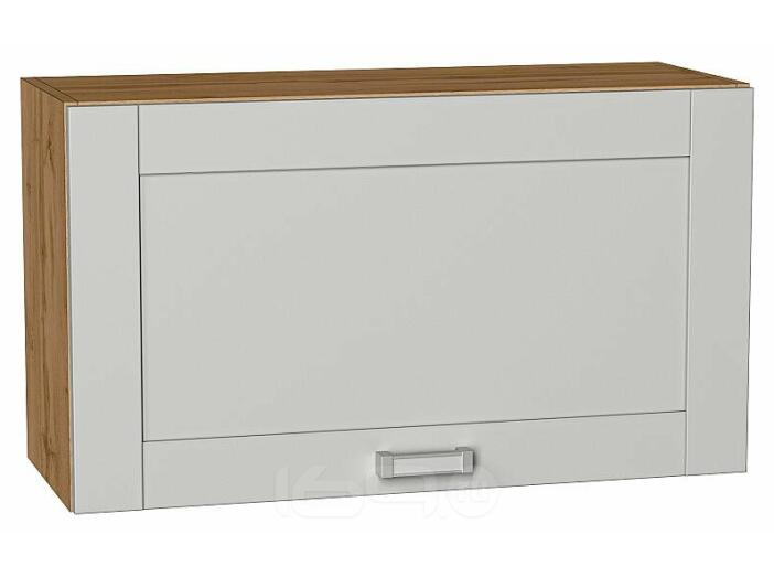 Шкаф верхний горизонтальный Лофт Grey Silk/Дуб Вотан 460*800*320