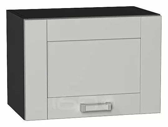 Шкаф верхний горизонтальный Лофт Grey Silk/Graphite 358*500*320