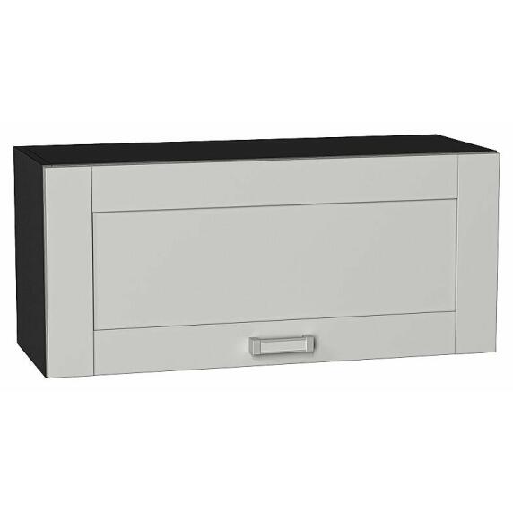 Шкаф верхний горизонтальный Лофт Grey Silk/Graphite 358*800*320