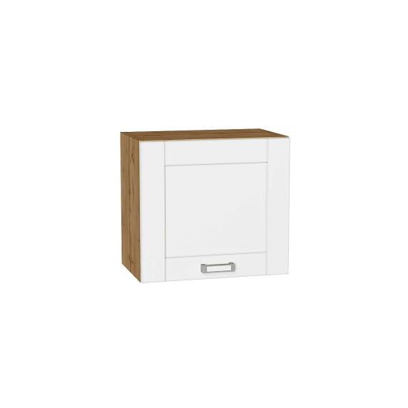 Шкаф верхний горизонтальный Лофт White Silk/Дуб Вотан 460*500*320