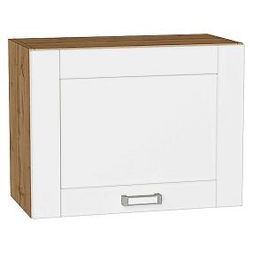 Шкаф верхний горизонтальный Лофт White Silk/Дуб Вотан 460*600*320