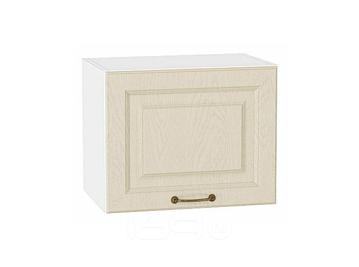 Шкаф верхний горизонтальный Ницца Дуб крем/Белый 358*450*318