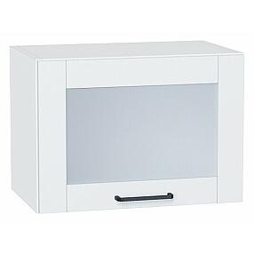 Шкаф верхний горизонтальный остекленный Флэт Плюс White In 2S Белый 358*500*318