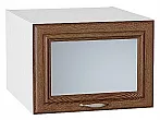 Шкаф верхний горизонтальный остекленный глубокий Шале Brown Dreamline 358*500*576