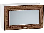 Шкаф верхний горизонтальный остекленный Шале Brown Dreamline Белый 358*600*320