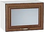 Шкаф верхний горизонтальный остекленный Шале Brown Dreamline Белый 358*500*320