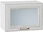Шкаф верхний горизонтальный остекленный Шале White Dreamline Белый 358*500*320