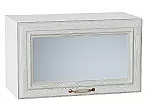 Шкаф верхний горизонтальный остекленный Шале White Dreamline Белый 358*600*320