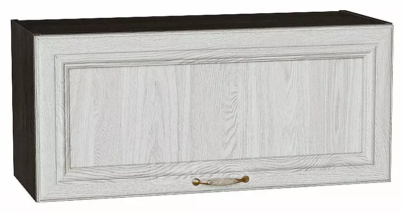 Шкаф верхний горизонтальный Шале White Dreamline Венге 358*800*320