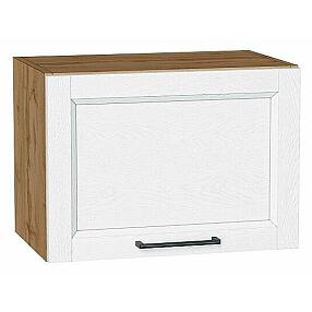 Шкаф верхний горизонтальный Сканди White Silkwood/Дуб Вотан 358*500*320