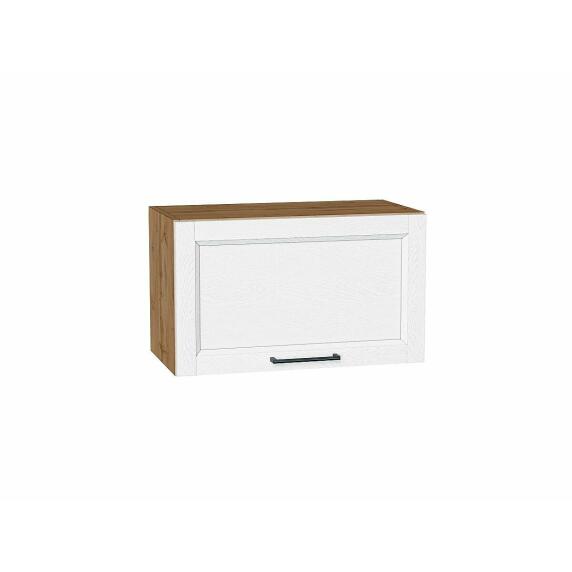 Шкаф верхний горизонтальный Сканди White Silkwood/Дуб Вотан 358*600*320
