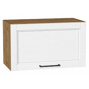 Шкаф верхний горизонтальный Сканди White Silkwood/Дуб Вотан 358*600*320