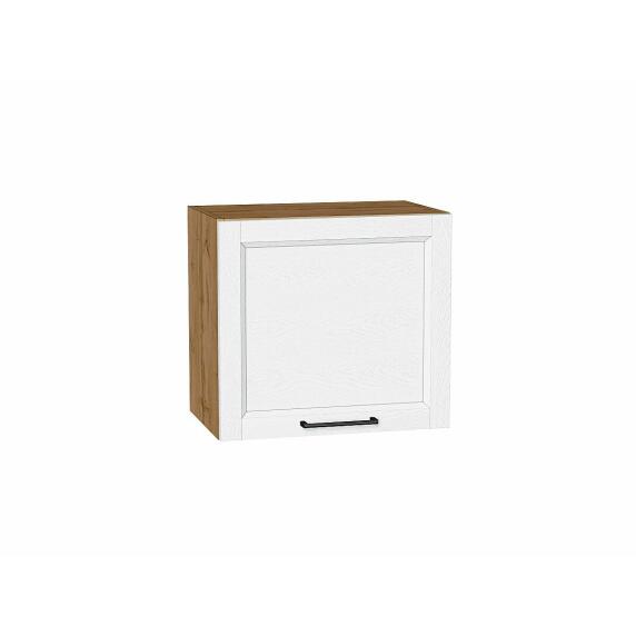 Шкаф верхний горизонтальный Сканди White Silkwood/Дуб Вотан 460*500*320