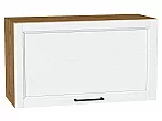 Шкаф верхний горизонтальный Сканди White Silkwood/Дуб Вотан 460*800*320