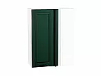 Шкаф верхний прямой угловой Дублин Special Green/Белый 920*700*345