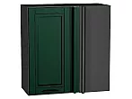Шкаф верхний прямой угловой Дублин Special Green/Graphite 716*700*345