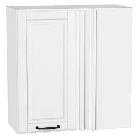 Шкаф верхний прямой угловой Дублин Special White/Белый 716*700*345