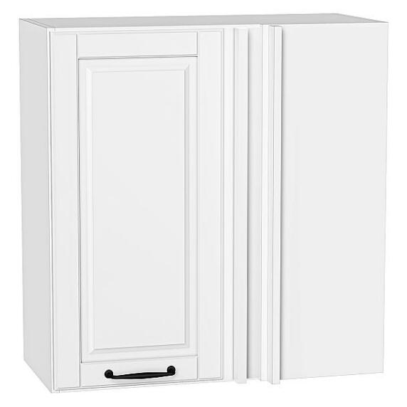 Шкаф верхний прямой угловой Дублин Special White/Белый 716*700*345