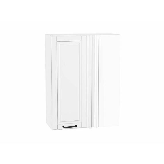 Шкаф верхний прямой угловой Дублин Special White/Белый 920*700*345
