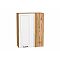 Шкаф верхний прямой угловой Дублин Special White/Дуб Вотан 920*700*345