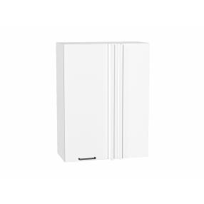 Шкаф верхний прямой угловой Флэт White In 2S Белый 920*700*345