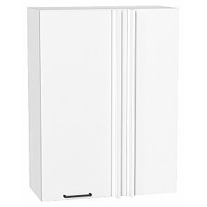 Шкаф верхний прямой угловой Флэт White In 2S Белый 920*700*345